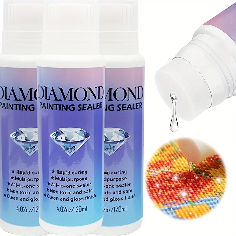 New Artificial Diamond Painting Sealant And Protector - Temu